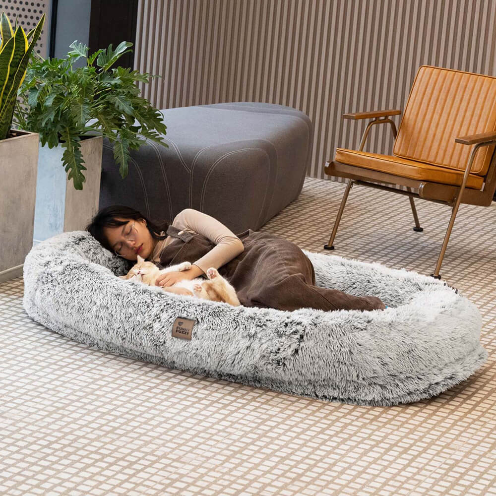 Orthopedic Donut Dog Bed with Anti - Slip and Waterproof Features - Lexians