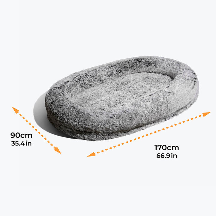 Orthopedic Donut Dog Bed with Anti - Slip and Waterproof Features - Lexians