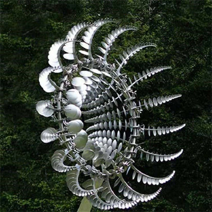 Outdoor Anti - Rust Metal Windmill - Kinetic Garden Spinner - Lexians