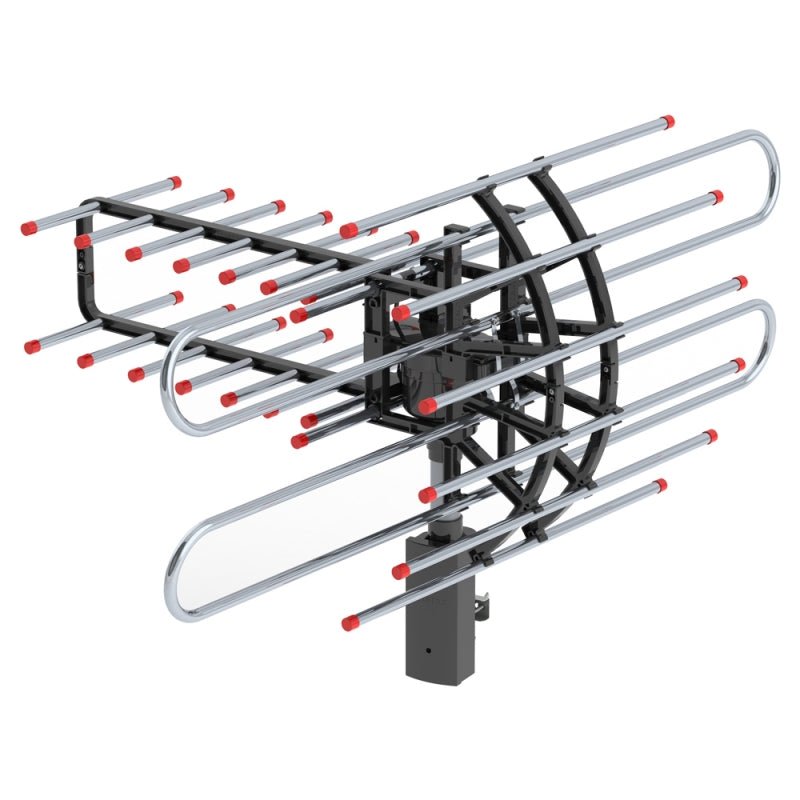 Outdoor Long Range TV Antenna with 500+ Mile UHF/VHF/FM - Lexians
