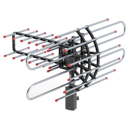 Outdoor Long Range TV Antenna with 500+ Mile UHF/VHF/FM - Lexians