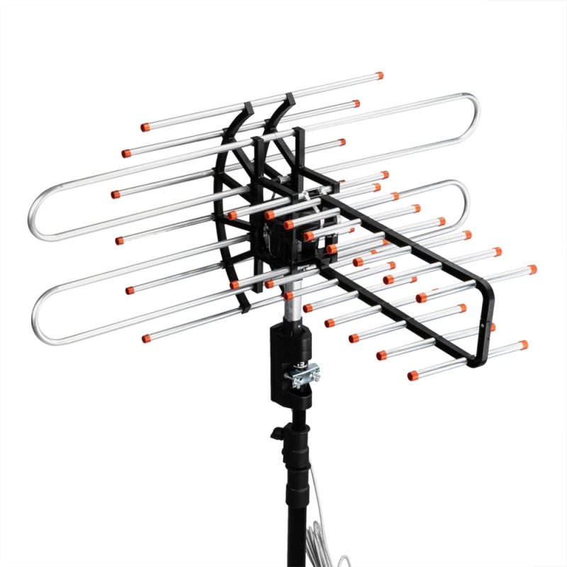 Outdoor Long Range TV Antenna with 500+ Mile UHF/VHF/FM - Lexians