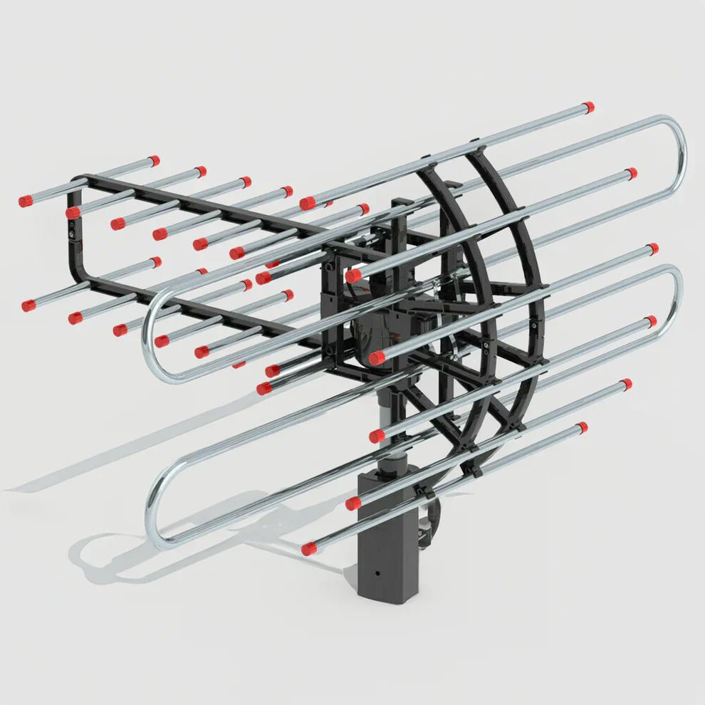 Outdoor Long Range TV Antenna with 500+ Mile UHF/VHF/FM - Lexians