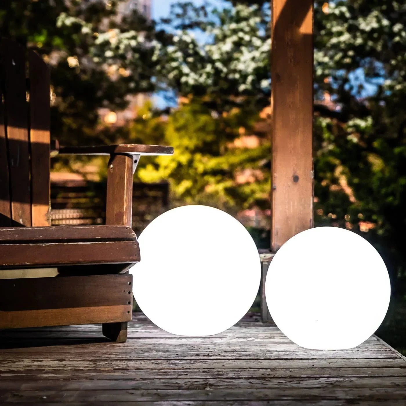 Outdoor Solar Waterproof LED Globe Light with Remote Control - Lexians