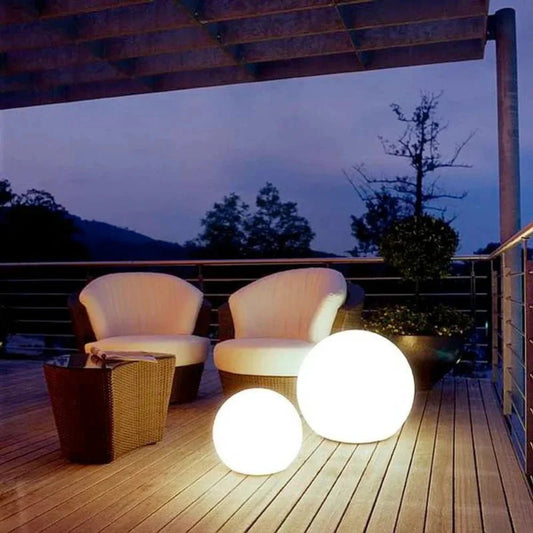 Outdoor Solar Waterproof LED Globe Light with Remote Control - Lexians