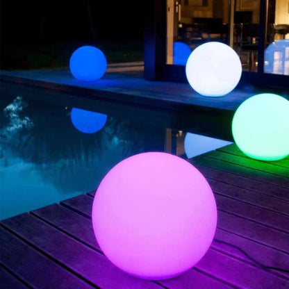 Outdoor Solar Waterproof LED Globe Light with Remote Control - Lexians