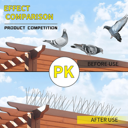 Outdoor Stainless Steel Bird Repeller Spikes - Lexians