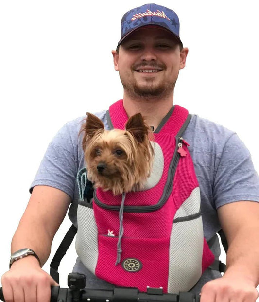 Pet - Friendly Outdoor Dog Backpack with Ventilation - Lexians