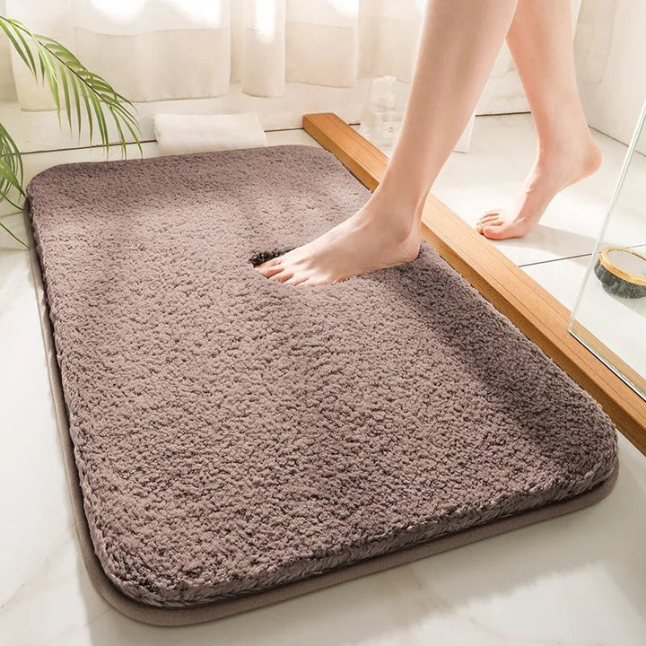 Plush Microfiber Bath Rug for Ultimate Comfort - Lexians