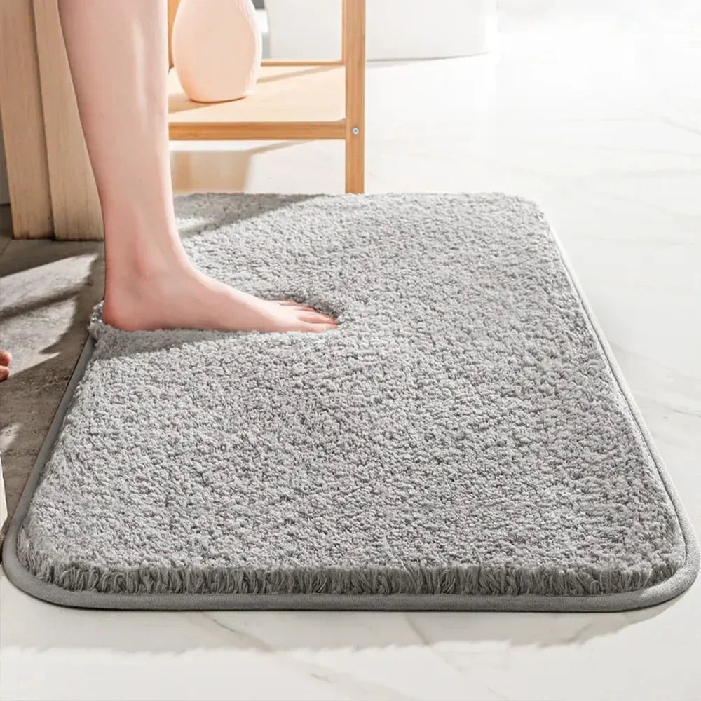 Plush Microfiber Bath Rug for Ultimate Comfort - Lexians