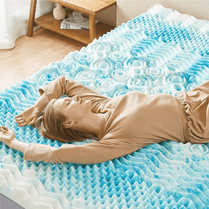 Premium Cooling Foam Mattress Topper for Enhanced Sleep - Lexians