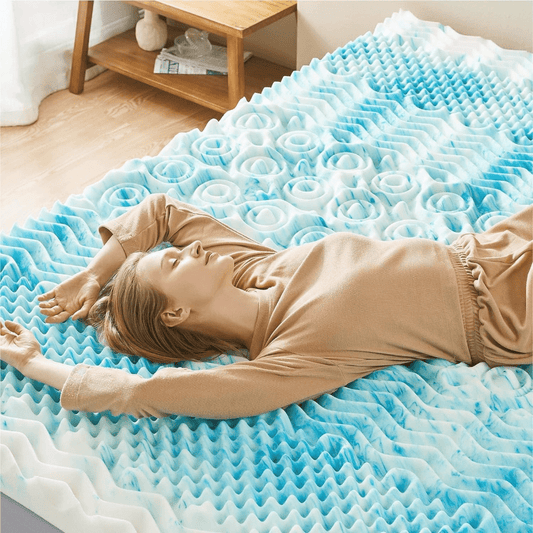 Premium Cooling Foam Mattress Topper for Enhanced Sleep - Lexians