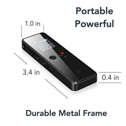 Professional Voice Recorder with Auto Save & Built - in Speaker - Lexians