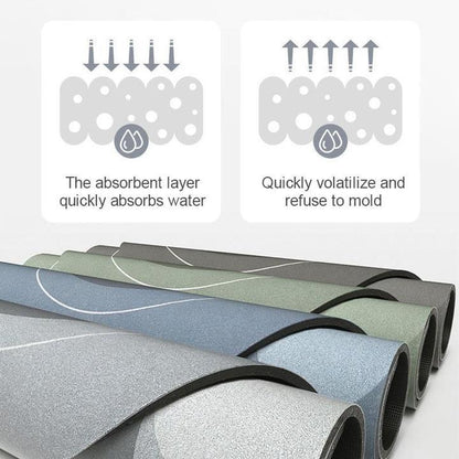 Quick - Drying AquaComfort Bath Mat for Ultimate Absorption - Lexians