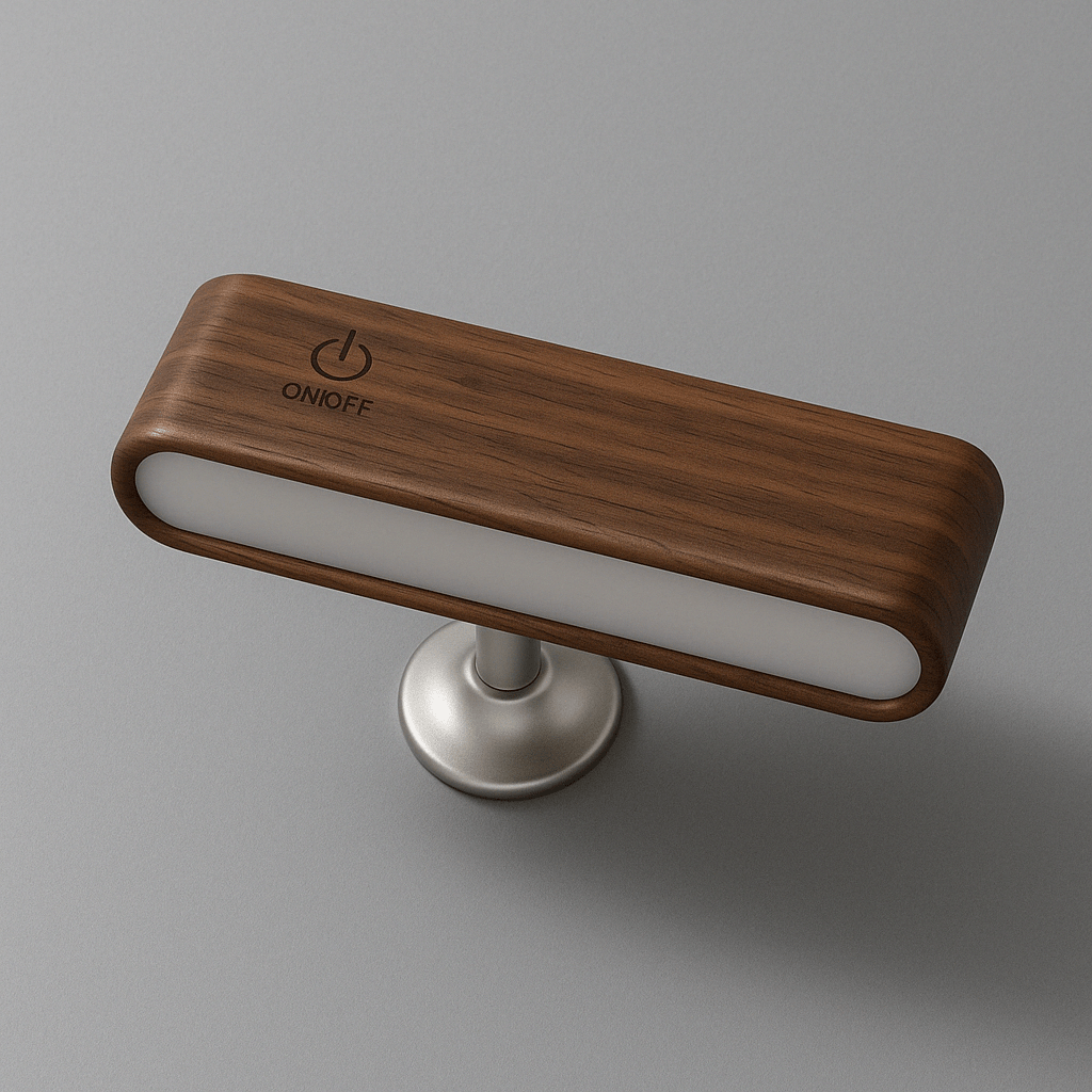 Rechargeable 360° Rotatable Wooden LED Wall Light - Lexians