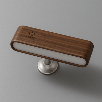 Rechargeable 360° Rotatable Wooden LED Wall Light - Lexians