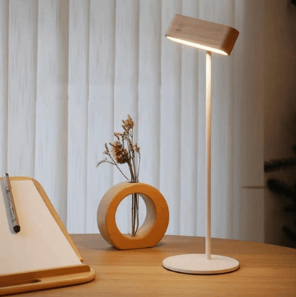 Rechargeable 360° Rotatable Wooden LED Wall Light - Lexians