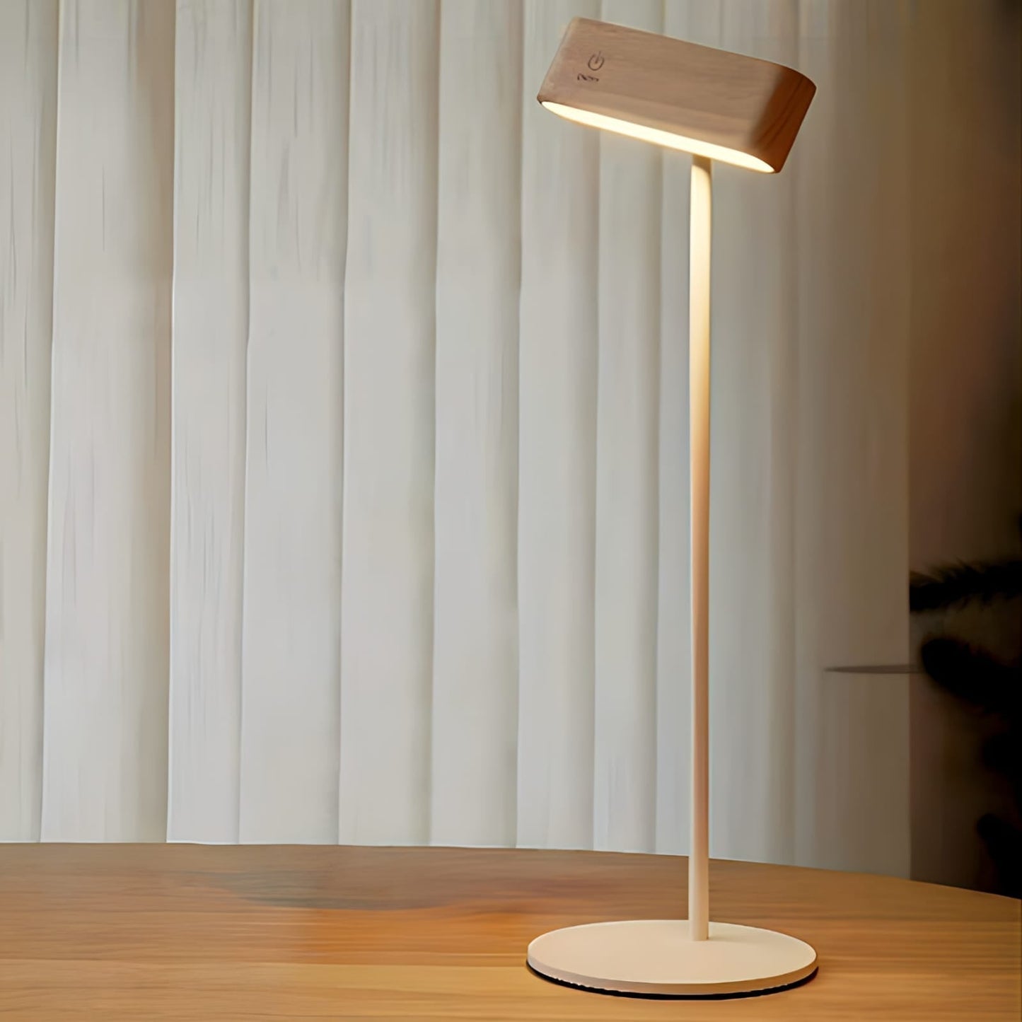 Rechargeable 360° Rotatable Wooden LED Wall Light - Lexians