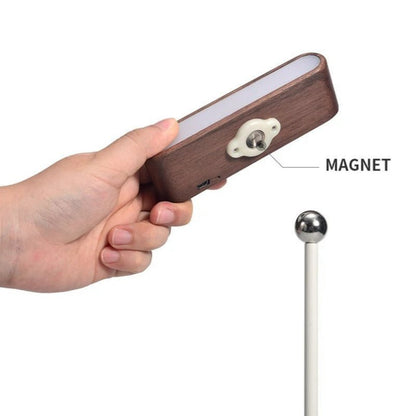 Rechargeable 360° Rotatable Wooden LED Wall Light - Lexians