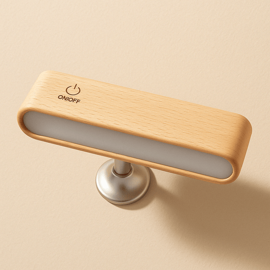 Rechargeable 360° Rotatable Wooden LED Wall Light - Lexians