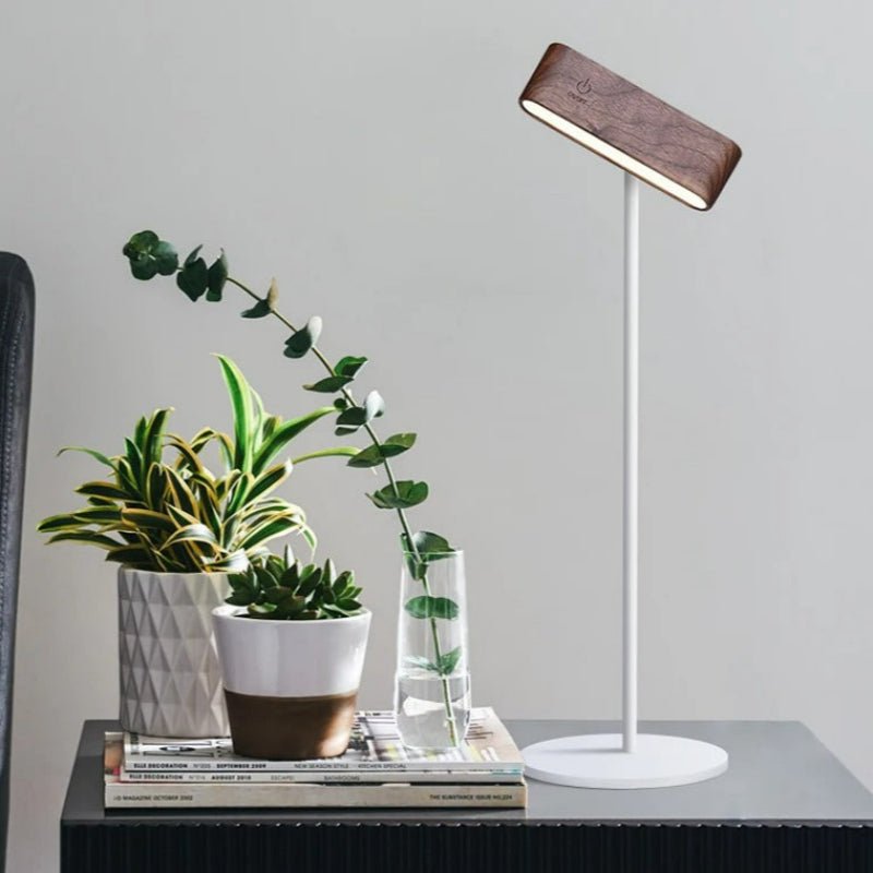Rechargeable 360° Rotatable Wooden LED Wall Light - Lexians