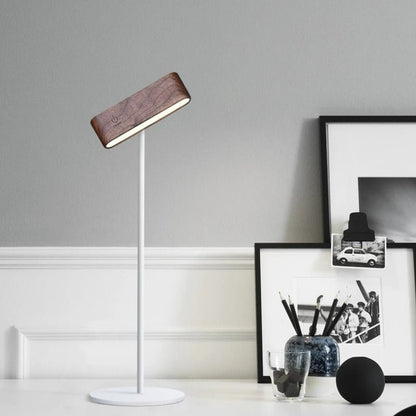 Rechargeable 360° Rotatable Wooden LED Wall Light - Lexians