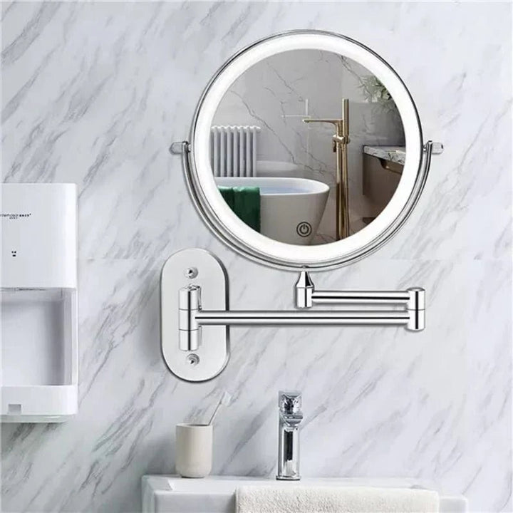 Rechargeable LED Vanity Mirror with Adjustable Lighting - Lexians