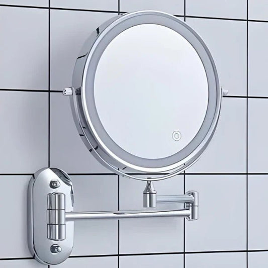 Rechargeable LED Vanity Mirror with Adjustable Lighting - Lexians