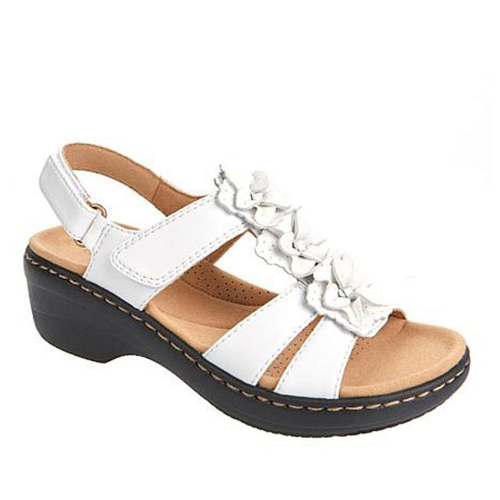 Elegant women's retro sandals, providing orthopedic comfort with every step. Summer fashion essential.
