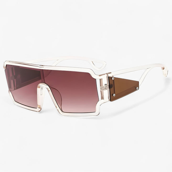Lightweight unisex retro sunglasses with UV400 protection, essential fashion accessory for travel.