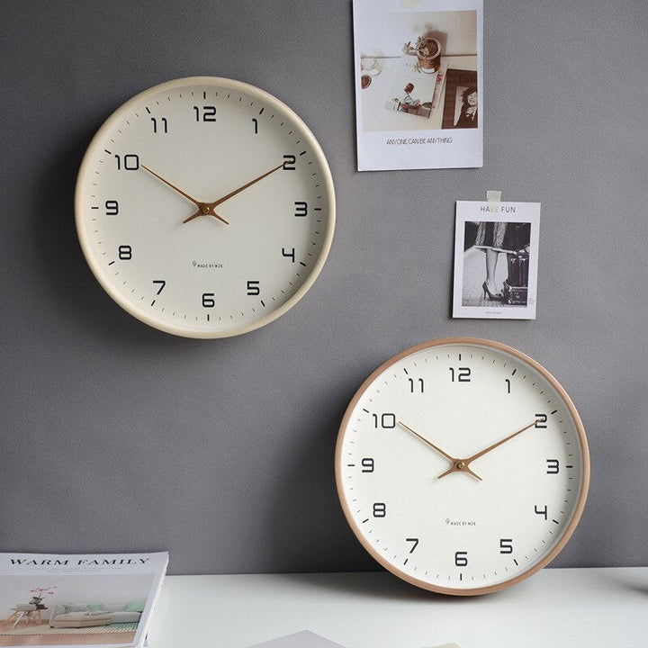 Scandinavian Minimalist Wooden Wall Clock - Lexians