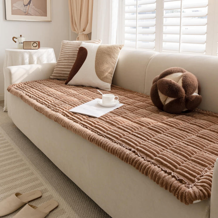 Soft Flannel Non - slip Pet Couch Cover for All Furniture Sizes - Lexians