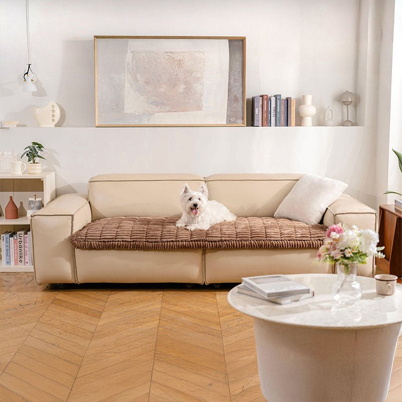 Soft Flannel Non - slip Pet Couch Cover for All Furniture Sizes - Lexians