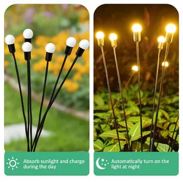 Solar Firefly Outdoor Garden LED Lights - Lexians