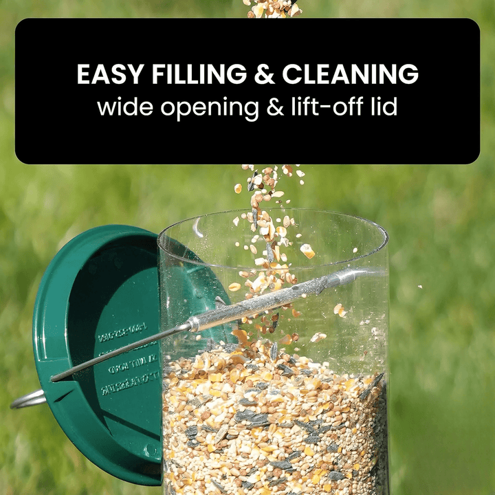 Squirrel Proof Bird Feeder with Anti - Squirrel Design - Lexians