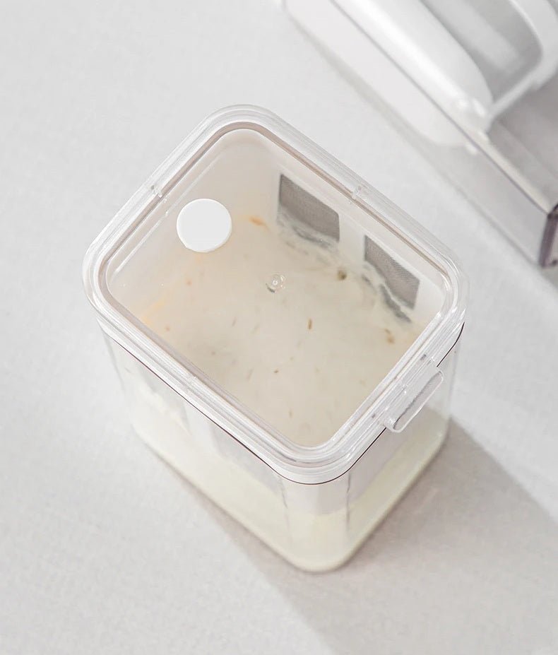 Stainless Steel Greek Yogurt & Cheese Maker with Whey Filter - Lexians
