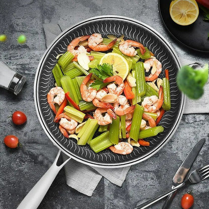 Stainless Steel Honeycomb Non - Stick Wok - Stir - Fry Cookware - Lexians