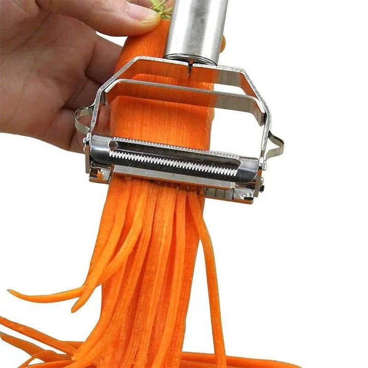 Stainless Steel Multi - Function Vegetable Peeler & Julienne Cutter - Lexians