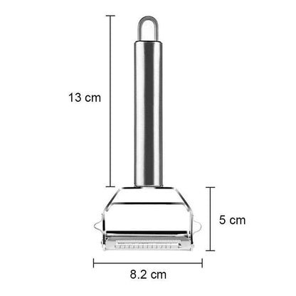 Stainless Steel Multi - Function Vegetable Peeler & Julienne Cutter - Lexians