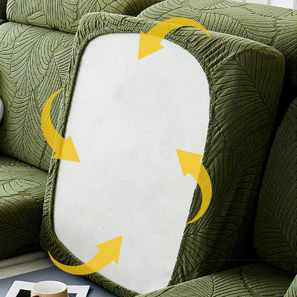 Stretch Jacquard Waterproof Anti - Scratch Couch Cover - Lexians
