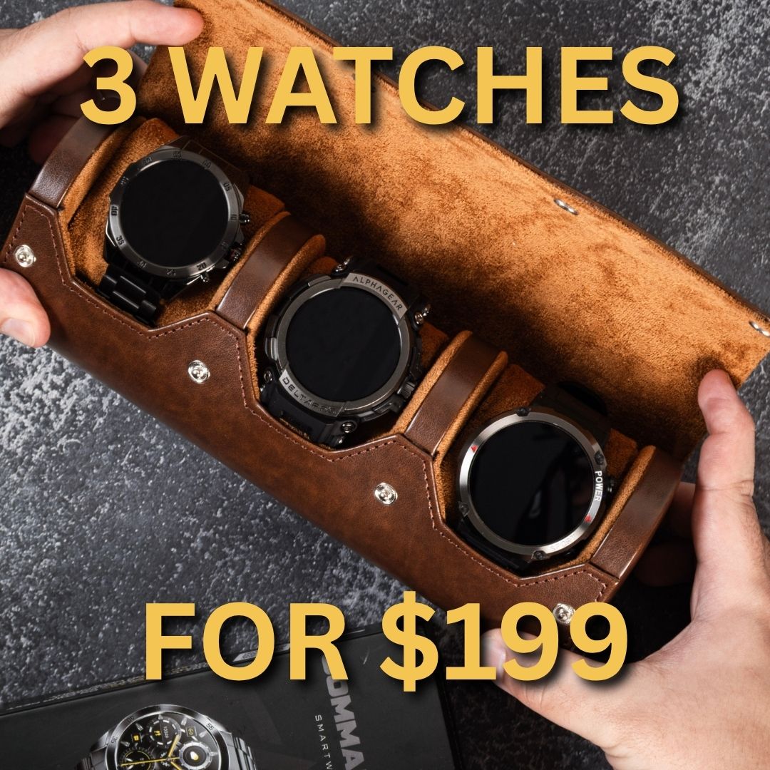 Stylish Men's Watch Bundle - 3 for $199 - Lexians