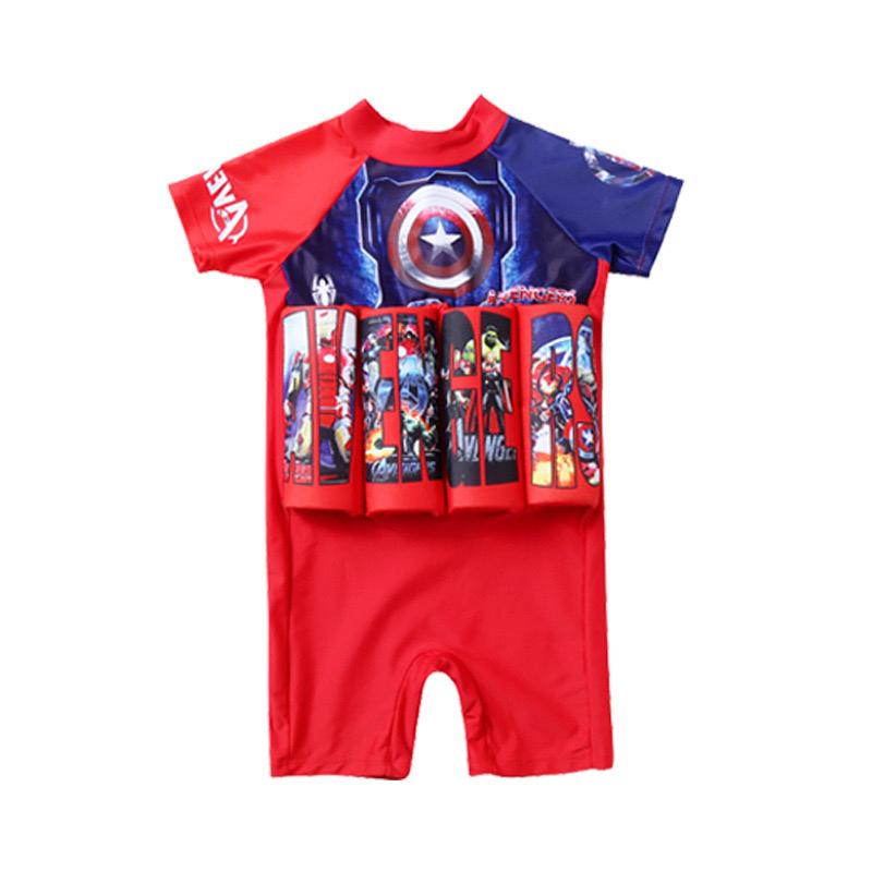 Kids' UV 50+ sun protective float vest, designed for water safety & active play.