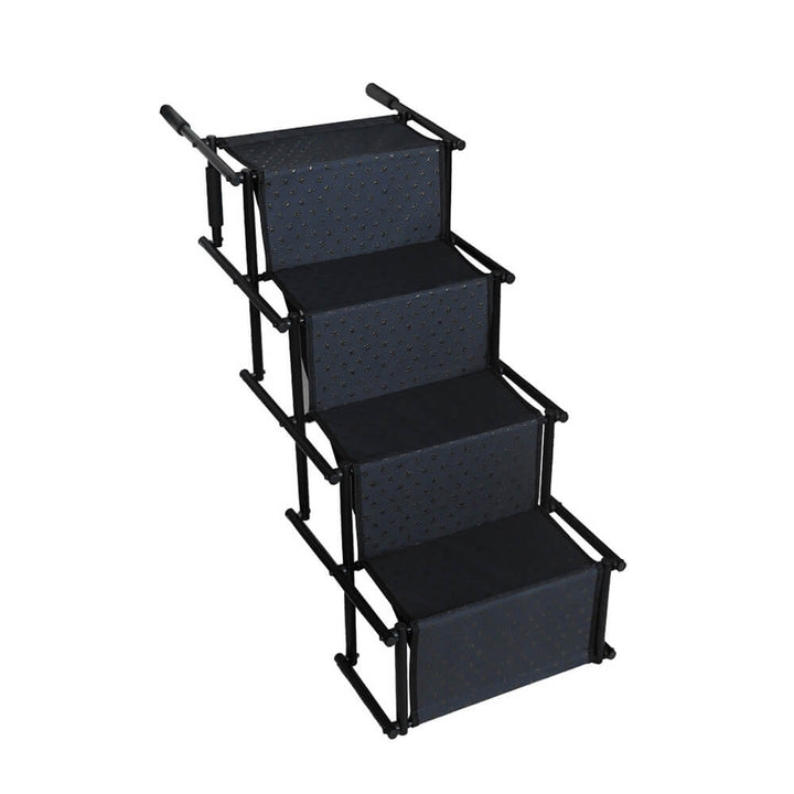 Travel Portable Foldable 4 - Step Non - Slip Dog Stairs - Lexians