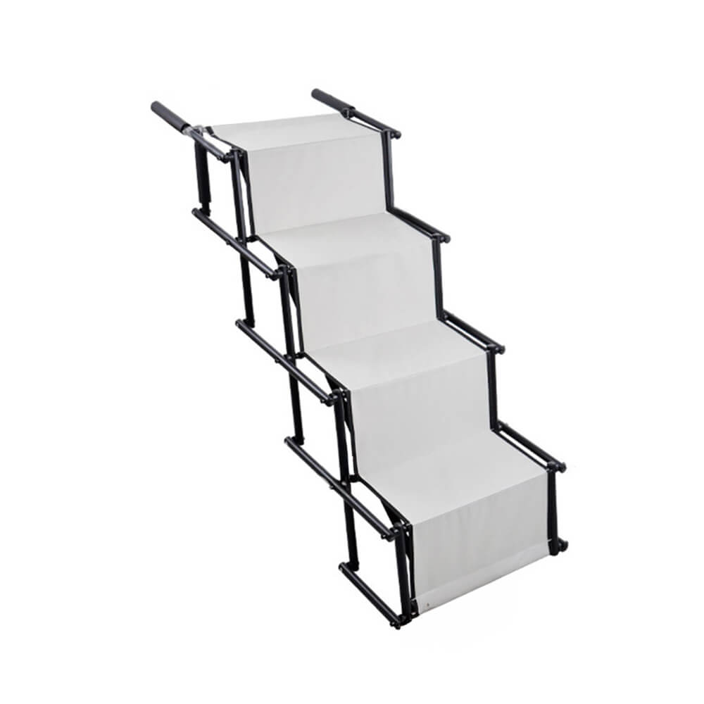 Travel Portable Foldable 4 - Step Non - Slip Dog Stairs - Lexians