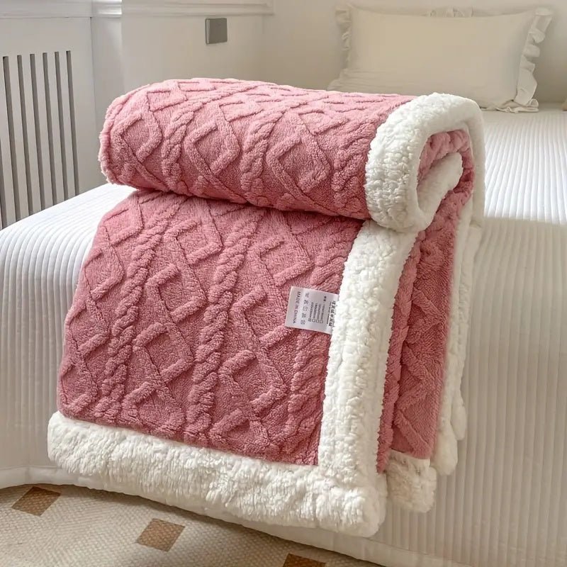 Ultra Cozy Reversible Sherpa Blanket for All Seasons - Lexians
