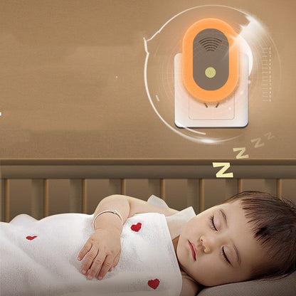 Ultrasonic Pest Repeller for Indoor Use, chemical-free, discreet white design, targets mosquitoes and rodents.