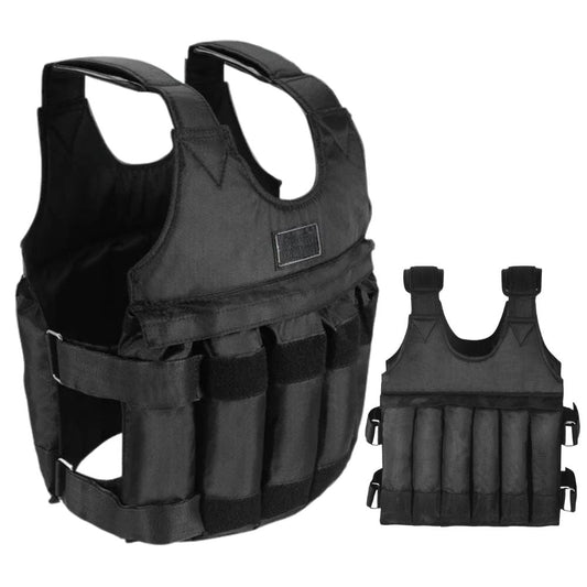 Unisex 110 - Pound Adjustable Exercise Weighted Vest for Training - Lexians