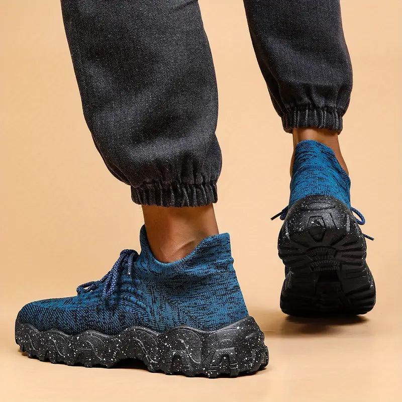 Close-up of the stitching and construction on Unisex Everyday Comfort Low-Top Sneakers, indicating quality