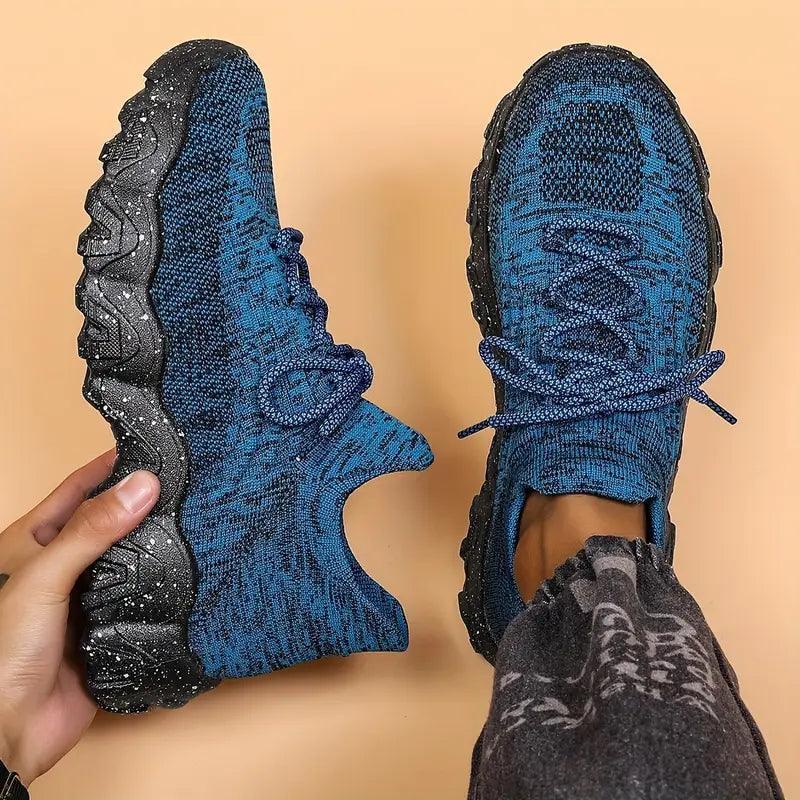 Unisex Everyday Comfort Low-Top Sneakers in a lifestyle image, depicting active, comfortable living