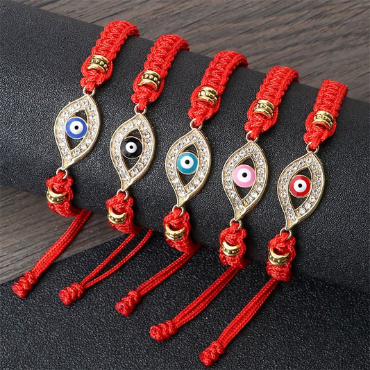 Unisex Evil Eye Red String Bracelet for Protection & Luck - Lexians